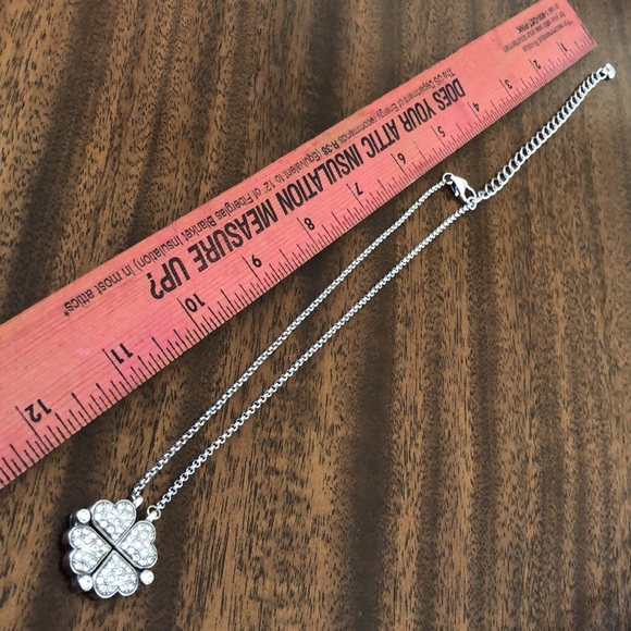 BRIGHTON Convertible and reversible Cloverheart Love necklace - Picture 14 of 16